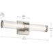 Laurene LED 18.5 inch Brushed Nickel Linear Bath Bar Wall Light, Small