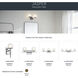 Jasper 3 Light 25 inch Chrome Wall Mt Bath 3 Arm Wall Light