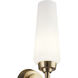 Truby 1 Light 4.5 inch Champagne Bronze Wall Sconce Wall Light