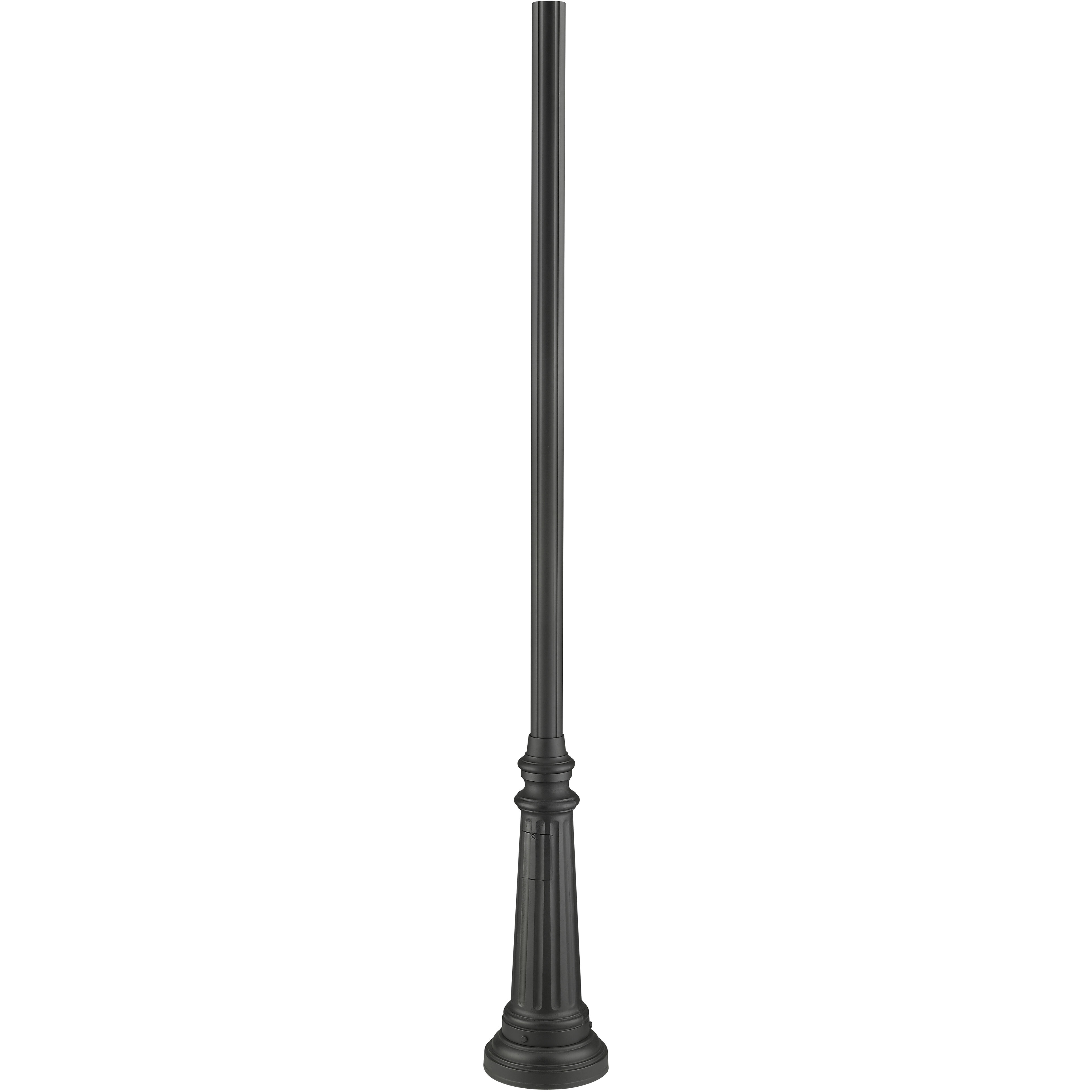 Outdoor Post Black Outdoor Posts + Hardware