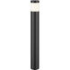 Independence 12 AC/DC 2.75 watt Textured Black Round Bollard in 3000K