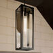 Calen 1 Light 8 inch Textured Black Outdoor Pendant