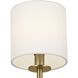 Ali 1 Light 5.25 inch Brushed Natural Brass Wall Sconce Wall Light