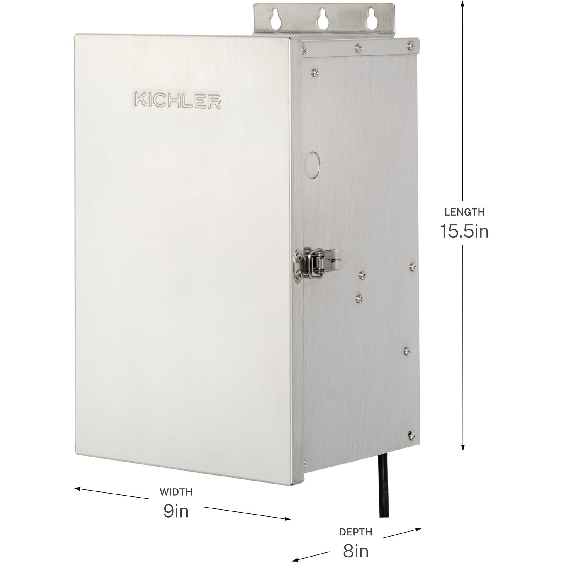 Pro Contractor Series 120 AC Stainless Steel Landscape 12V Transformer