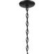 Jolie 3 Light Black Mini Chandelier Ceiling Light in Incandescent