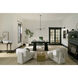 Velestino 4 Light 47.5 inch Black Linear Chandelier Ceiling Light