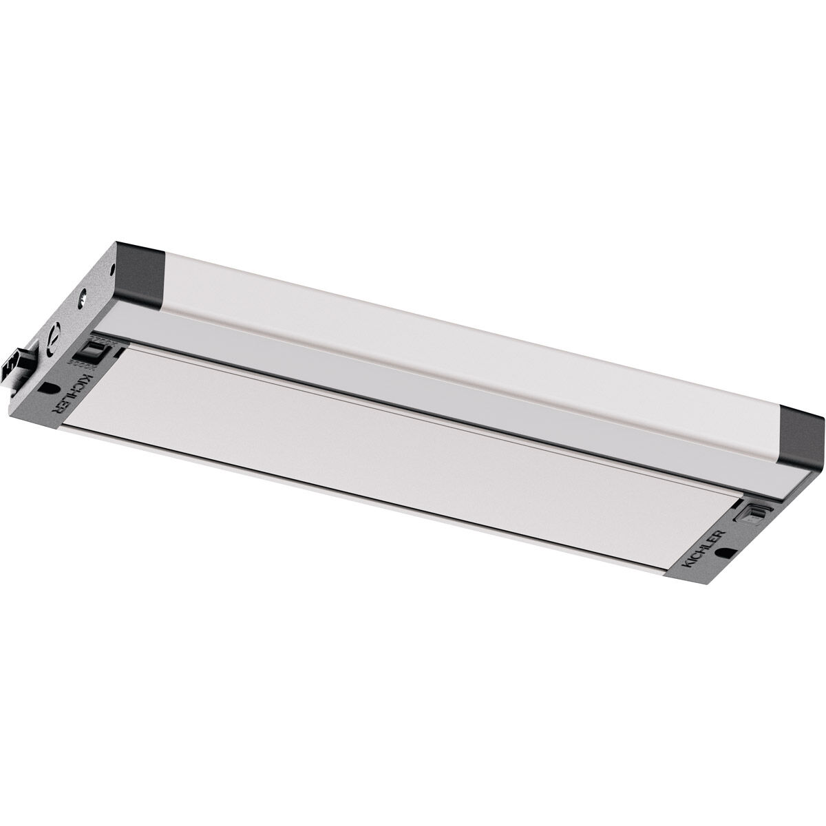6U Series LED 120 LED Integrated 12 inch Nickel Textured LED Under Cabinet