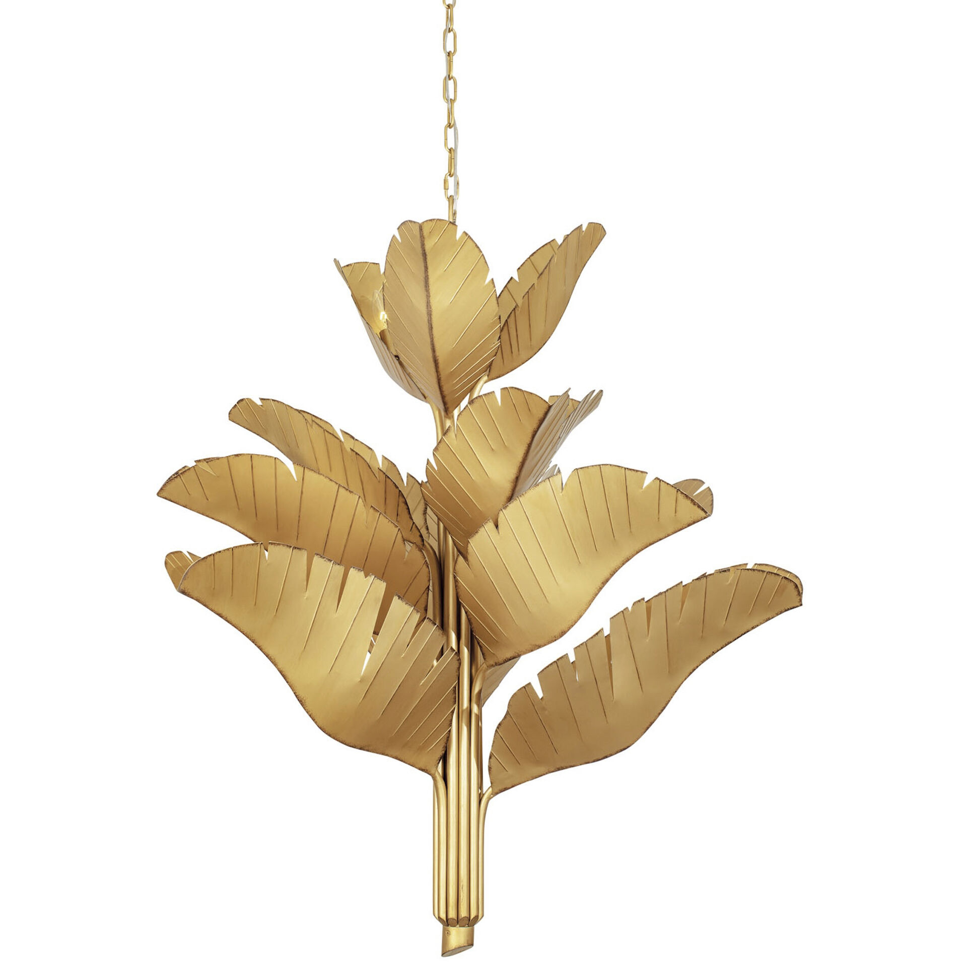 Banana Leaf 12 Light 44.00 inch Chandelier