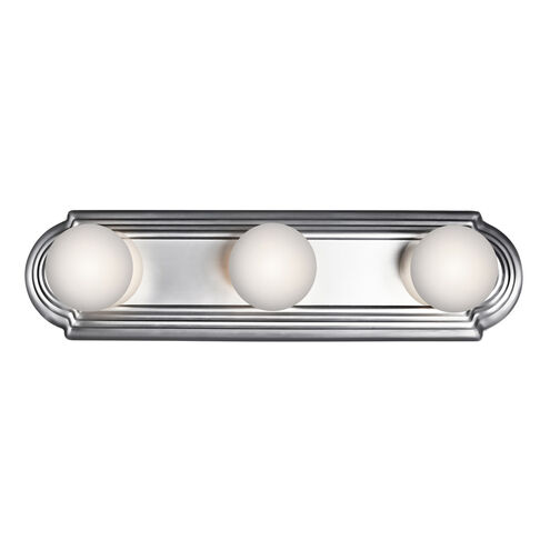 Independence 3 Light 18 inch Chrome Bath Strip Wall Light
