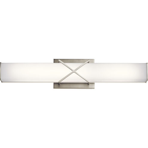Trinsic LED 22 inch Brushed Nickel Linear Bath Medium Wall Light, Medium