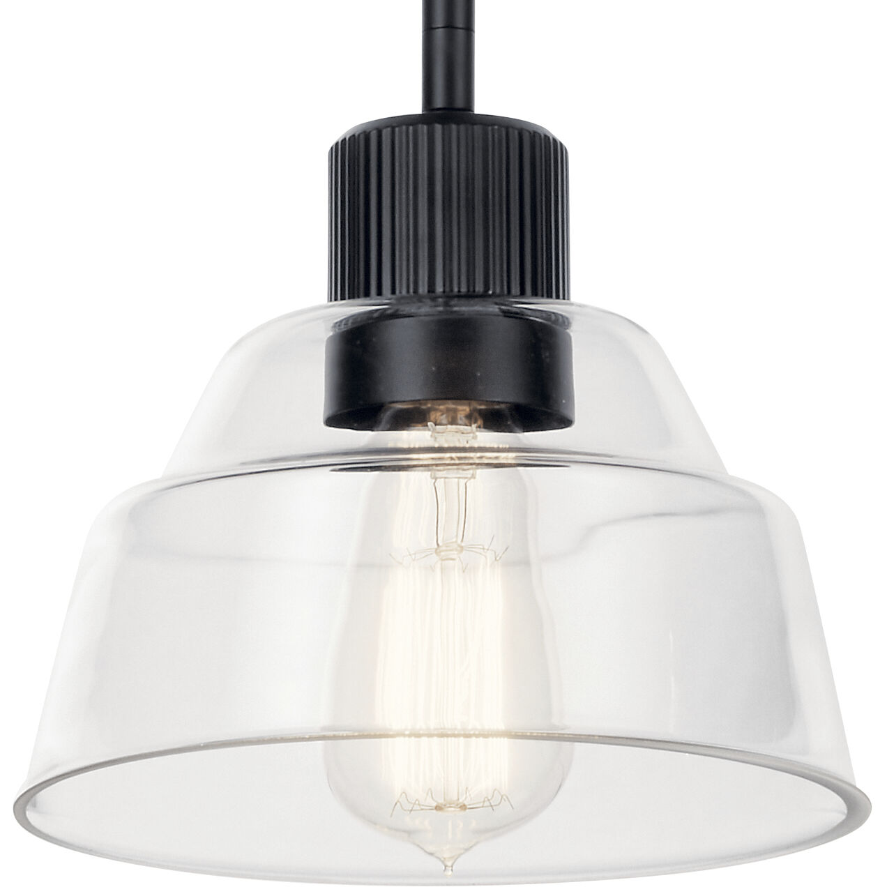 Eastmont 1 Light 8 inch Black Mini Pendant Ceiling Light
