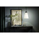 Marsailli 1 Light Black Pendant Ceiling Light, Medium