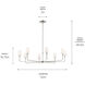 Pallas 8 Light Polished Nickel Chandelier Ceiling Light