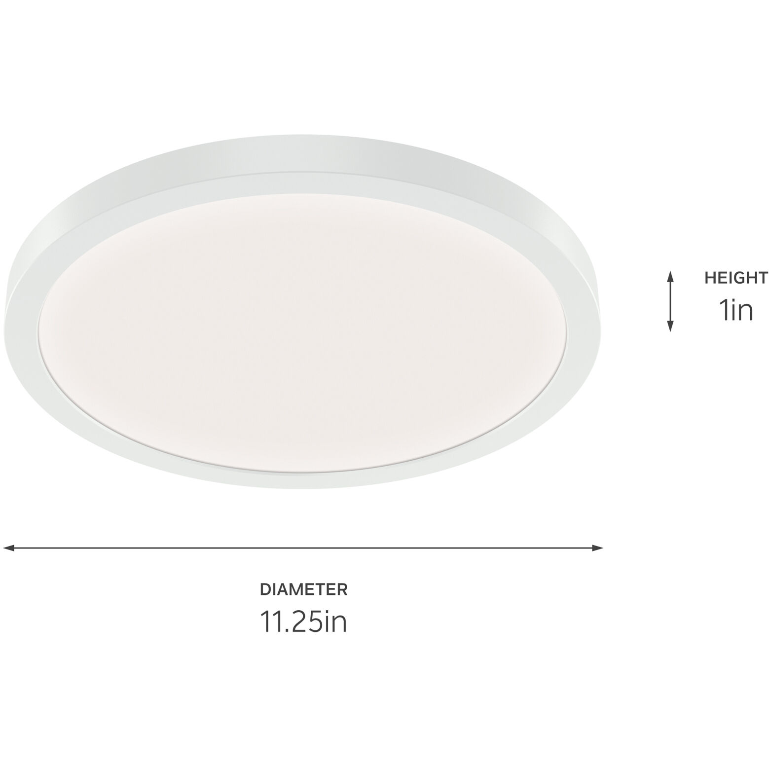 Ara LED White Flush Mount Light Ceiling Light