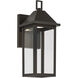 Prin 1 Light 14 inch Olde Bronze Outdoor Wall Light, Small