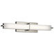 Independence LED 26 inch Brushed Nickel Linear Bath Medium Wall Light, Medium