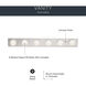 Independence 6 Light 36 inch Chrome Bath Strip Wall Light