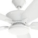 Renew Designer 52 inch Matte White Ceiling Fan