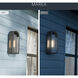 Marea 1 Light 20.25 inch Textured Black Outdoor Wall Light