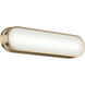 Daines LED 18.75 inch Champagne Bronze Bath Bar Wall Light