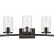 Crosby 3 Light 23 inch Olde Bronze Bath Light Wall Light