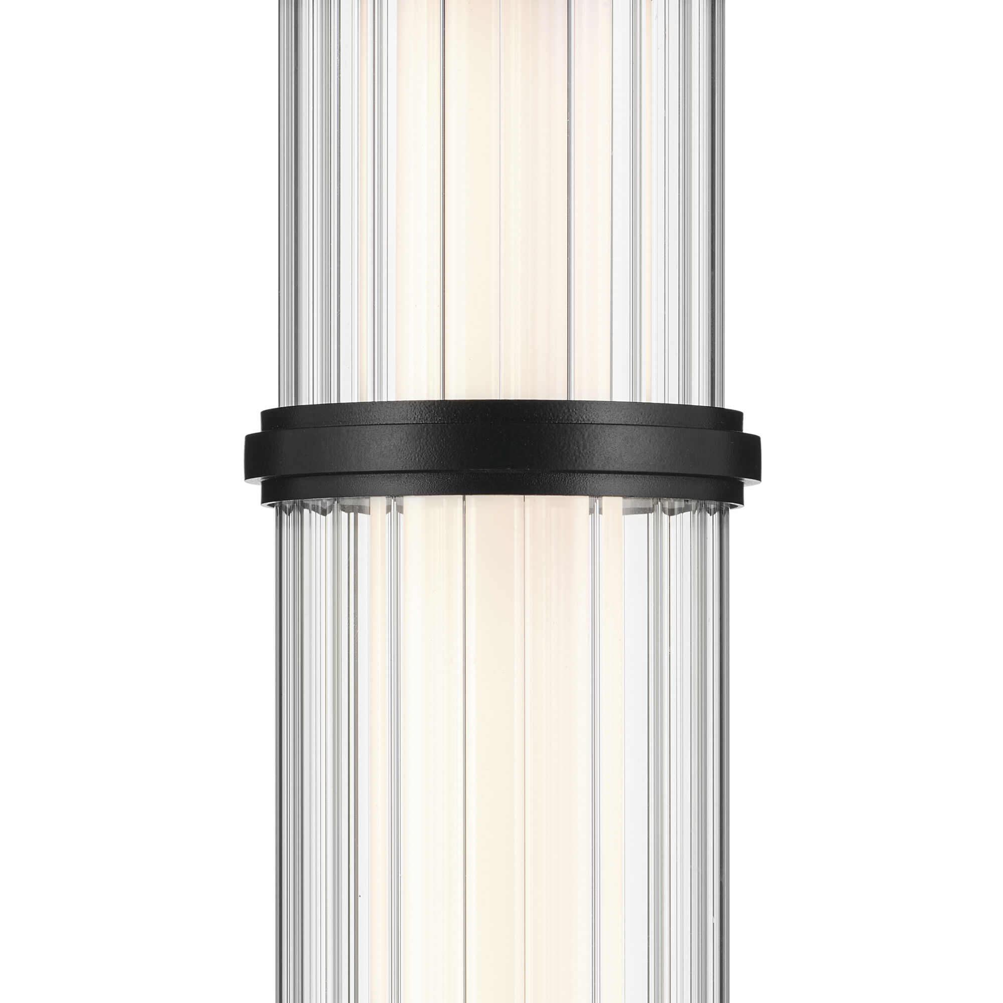 Riven LED Black Mini Pendant Ceiling Light