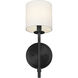 Ali 1 Light 5.25 inch Black Wall Sconce Wall Light