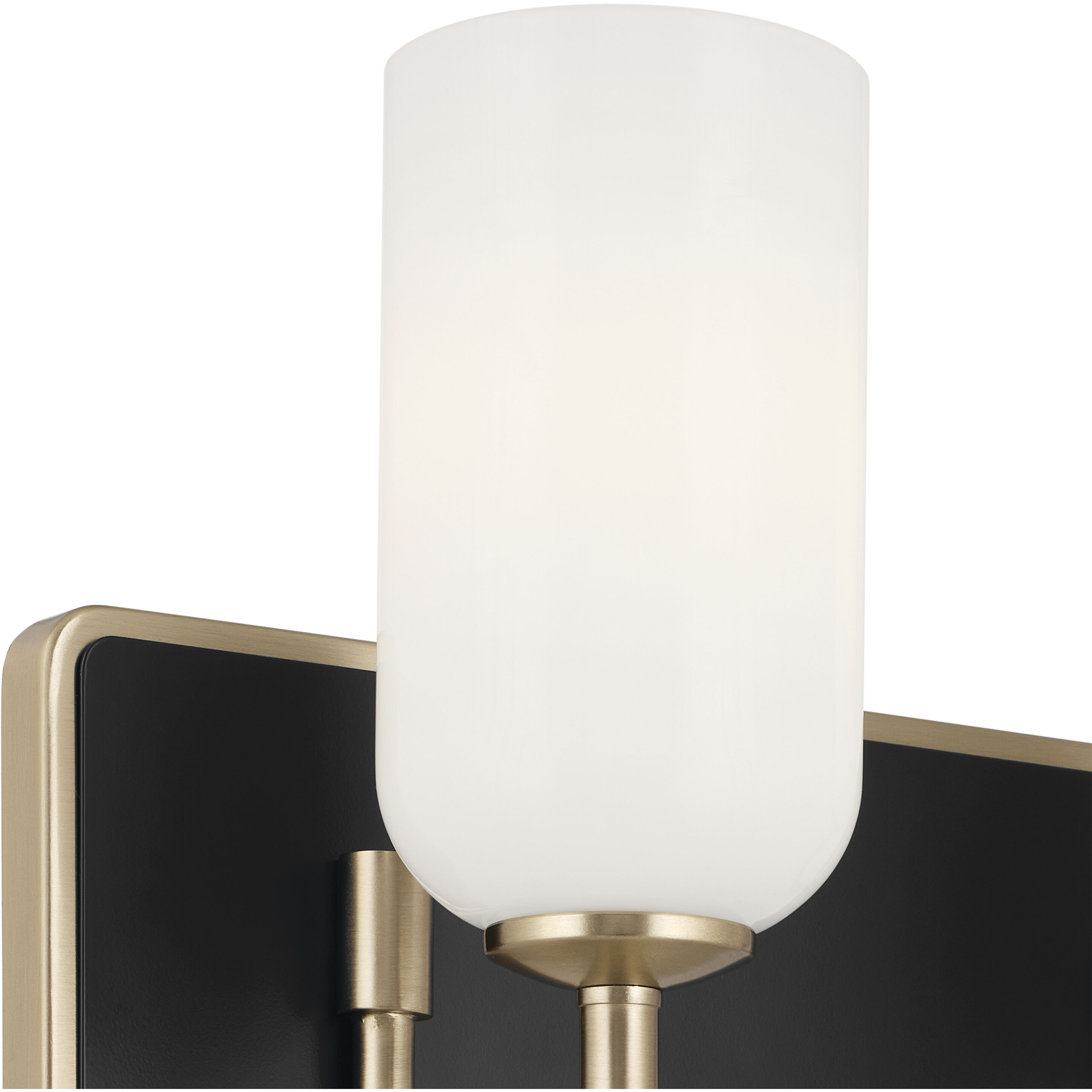 Solia LED 14.25 inch Champagne Bronze with Black Bathroom Vanity Light Wall Light