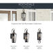 Rochdale 2 Light 25 inch Olde Bronze Outdoor Wall, Large