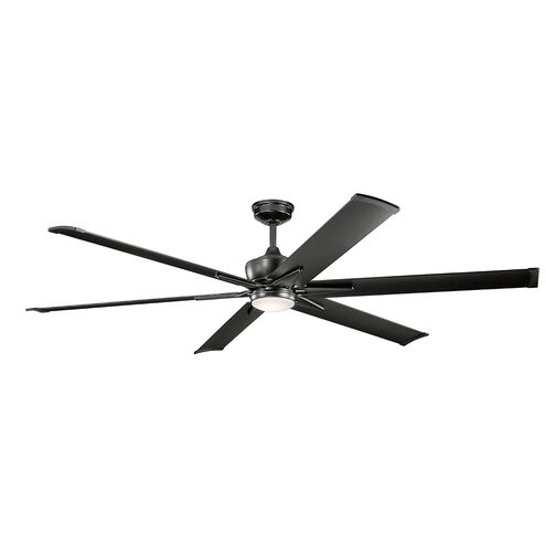 Szeplo Patio 80 inch Satin Black Ceiling Fan