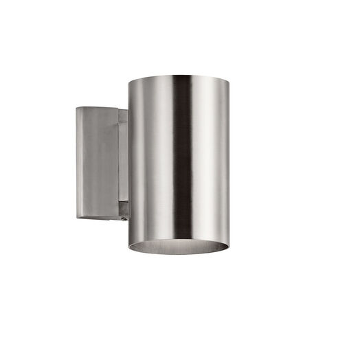 Independence 1 Light 7 inch Brushed Aluminum Outdoor Wall, Small