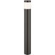 Independence 12 AC/DC 2.75 watt Textured Architectural Bronze Round Bollard in 2700K
