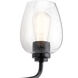 Valserrano 1 Light 5 inch Black Wall Bracket Wall Light