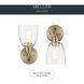 Meller 1 Light 5.5 inch Champagne Bronze Wall Sconce Wall Light