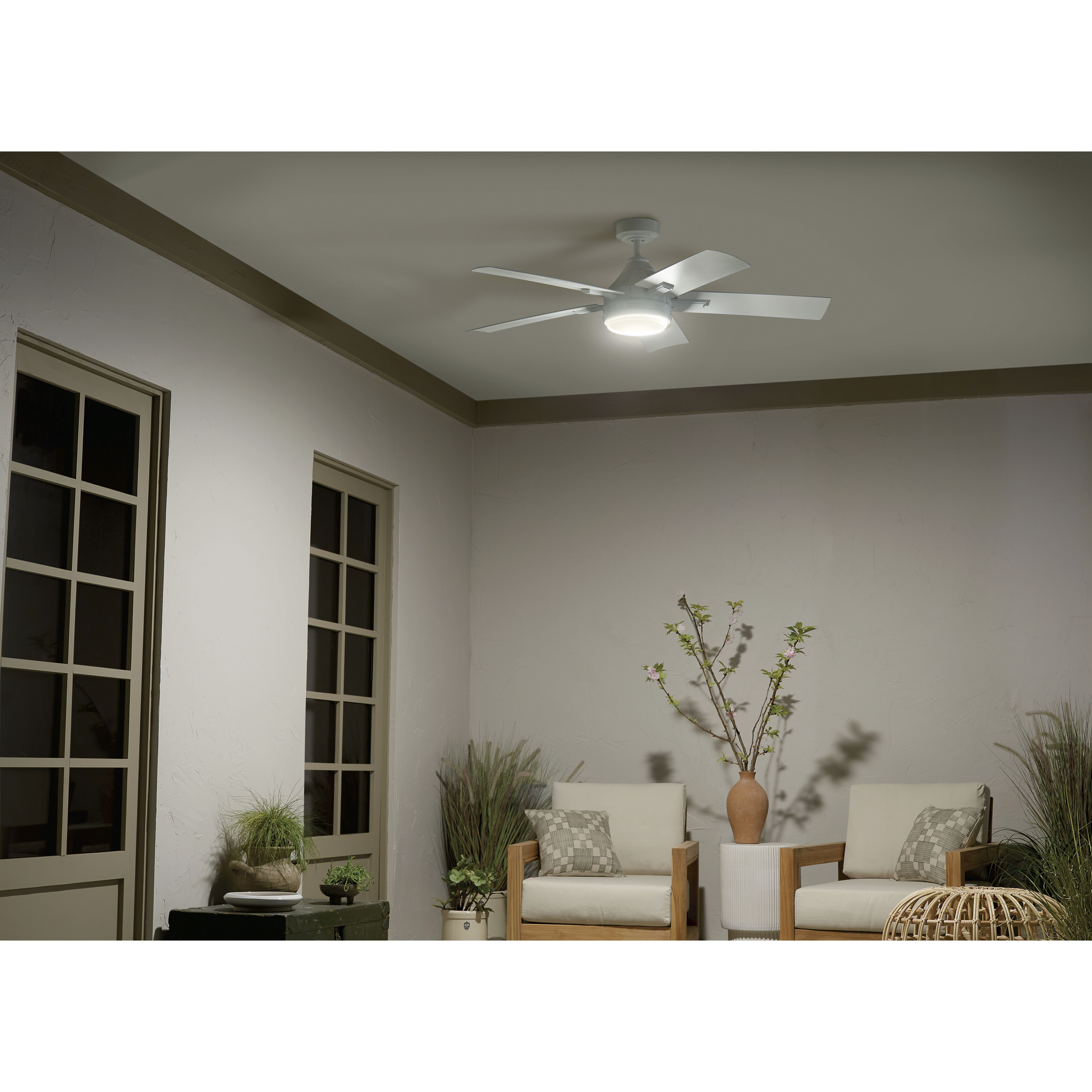 Tide 52 inch White Ceiling Fan