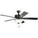 Basics Pro Select 52 inch Satin Black Ceiling Fan
