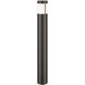 Independence 12 AC/DC 2.75 watt Textured Architectural Bronze Round Bollard in 3000K