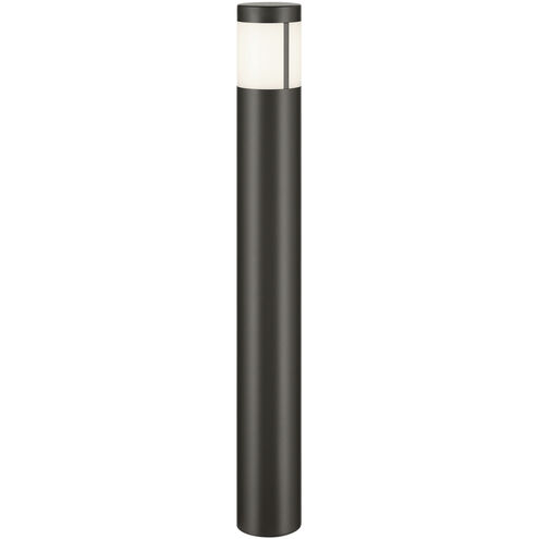Independence 12 AC/DC 2.75 watt Textured Architectural Bronze Round Bollard in 3000K