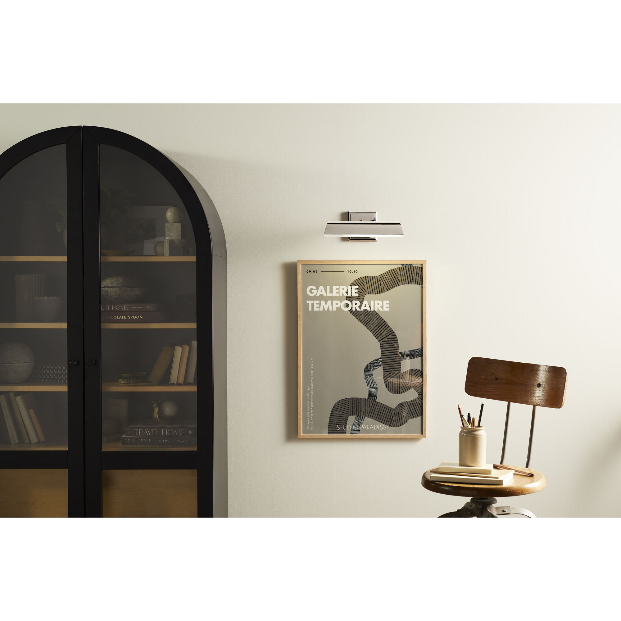 Carston 13 watt 12.25 inch Polished Nickel Picture Light Wall Light