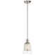 Evie 1 Light 6 inch Brushed Nickel Mini Pendant Ceiling Light