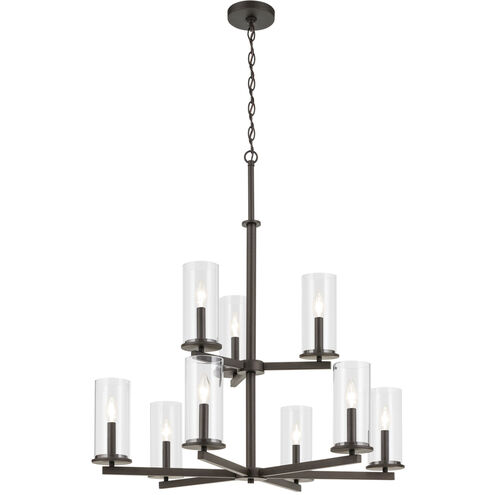 Crosby 9 Light Olde Bronze Chandelier Ceiling Light