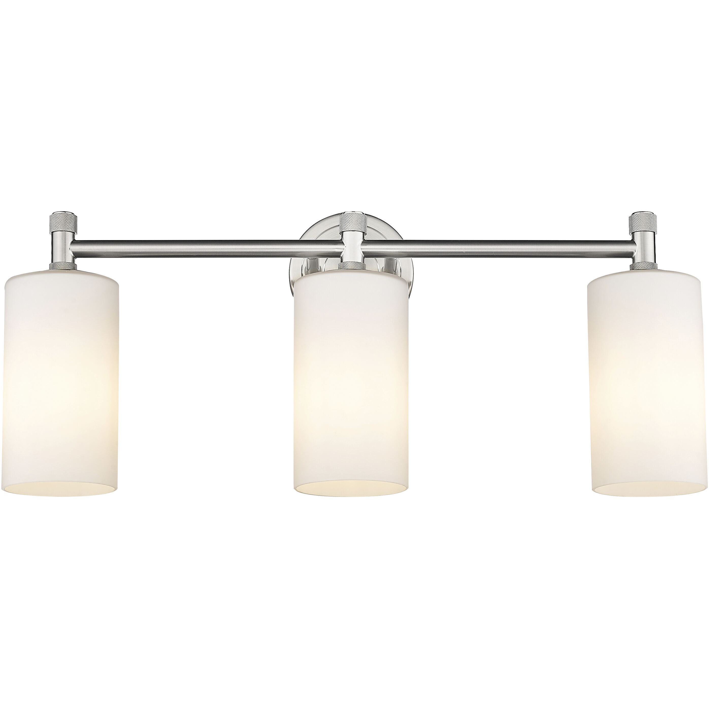Downtown Urban Crown Point 3 Light 23.88 inch Bathroom Vanity Light