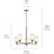 Shailene 5 Light 23.5 inch Brushed Nickel Chandelier 1 Tier Medium Ceiling Light, 1 Tier Medium