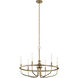 Capitol Hill 6 Light 29 inch Classic Bronze Chandelier 1 Tier Large Ceiling Light, Large