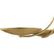 Palmela 4 Light Lacquered Brass Convertible Chandelier Ceiling Light