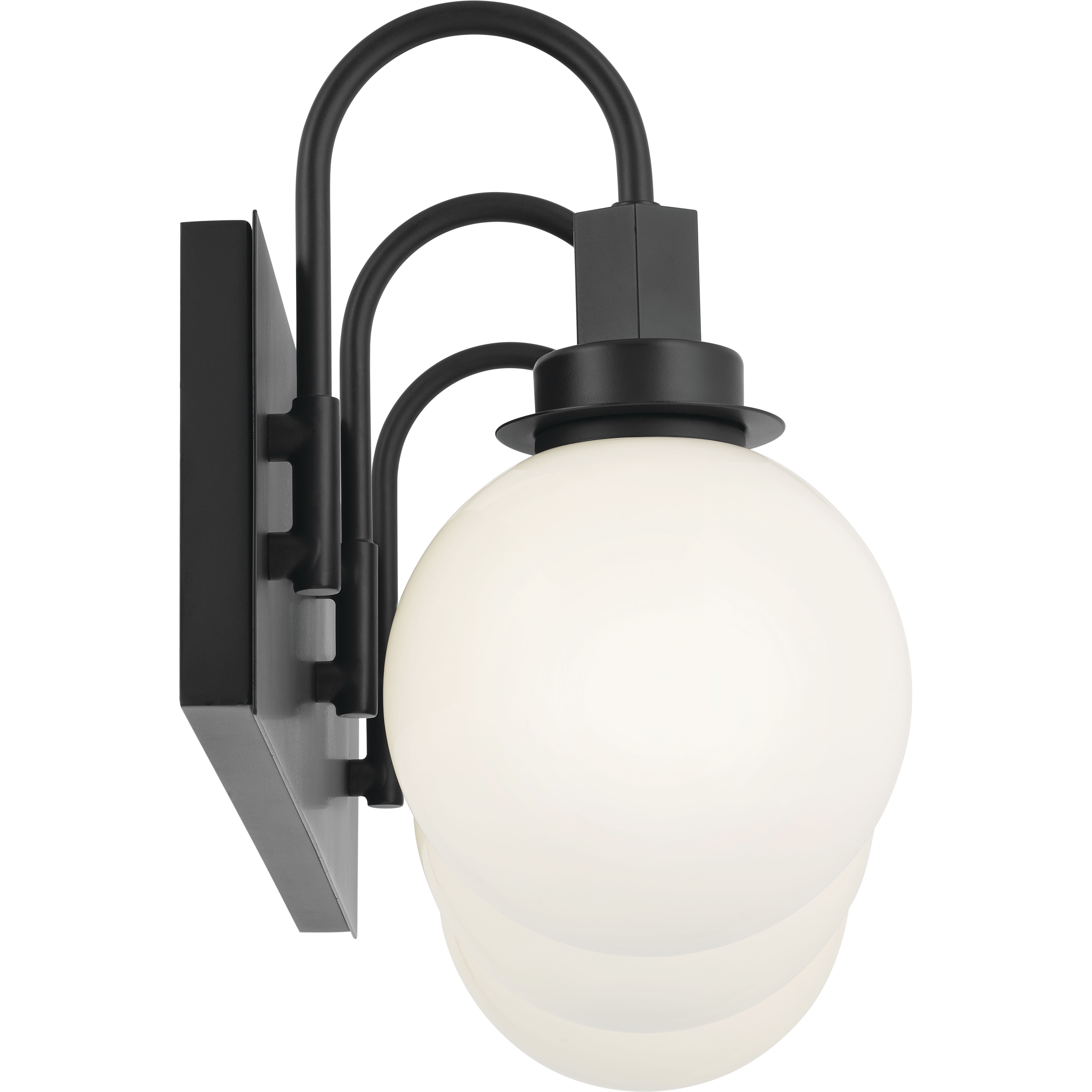 Kichler 55151BK Hex LED 22.75 inch Black Bathroom Vanity Light 