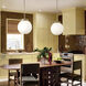 Andorra 1 Light Champagne Bronze Pendant Ceiling Light