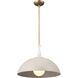 Homestead Fira 1 Light 18 inch Greige Pendant Ceiling Light, Fira