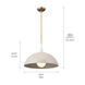 Homestead Fira 1 Light 18 inch Greige Pendant Ceiling Light, Fira