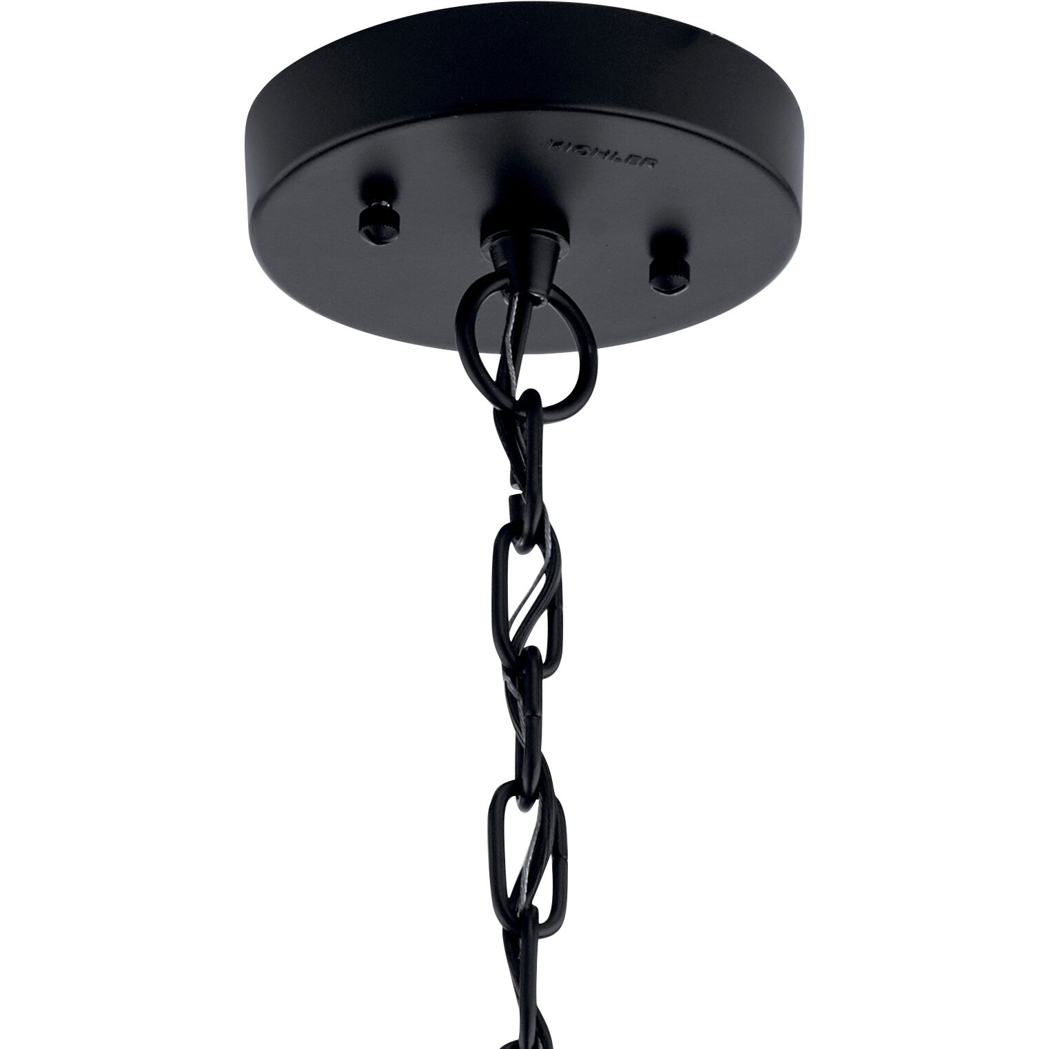 Mercer 1 Light 9 inch Black with Silver Highlights Outdoor Hanging Pendant